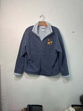 Disneyland Resort Winnie the Pooh & Piglet Sherpa Lined Fleece Jacket, Size L